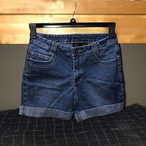 NWOT Dark Blue Jean Shorts